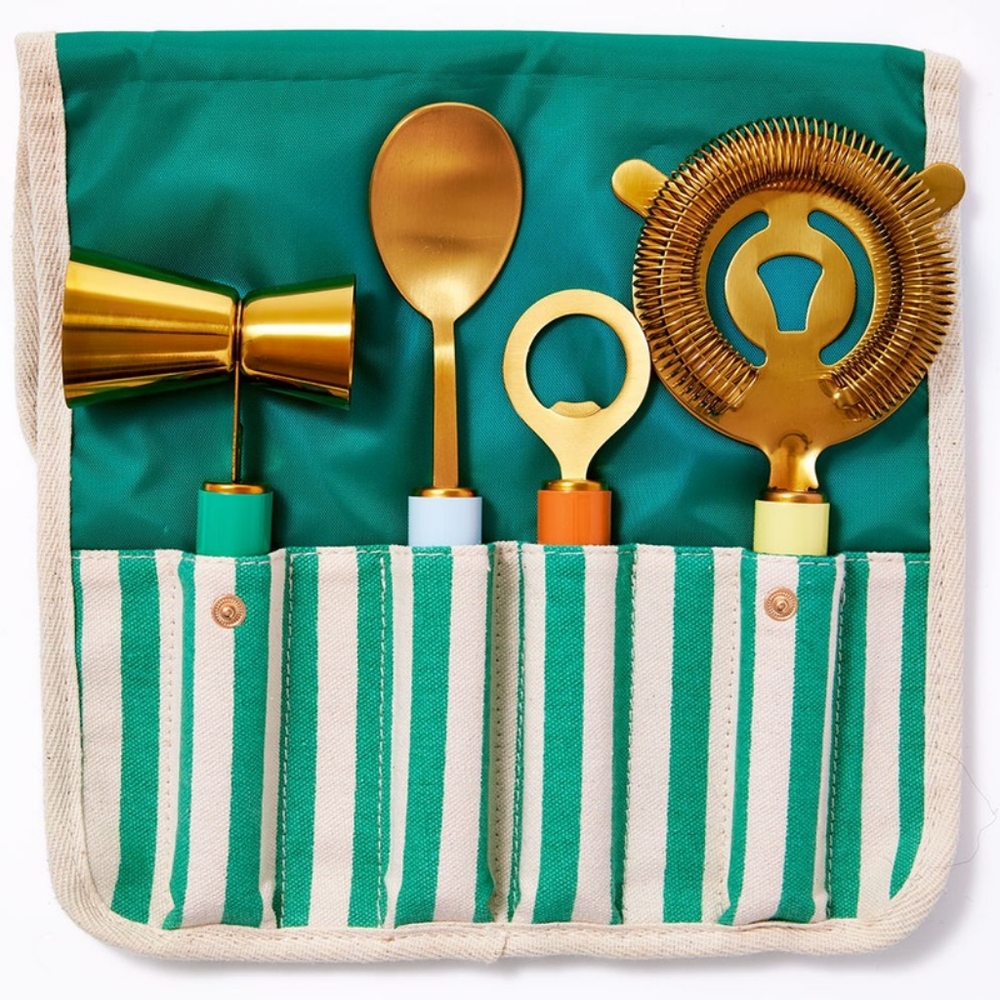 New Bar Tool Set With Case
